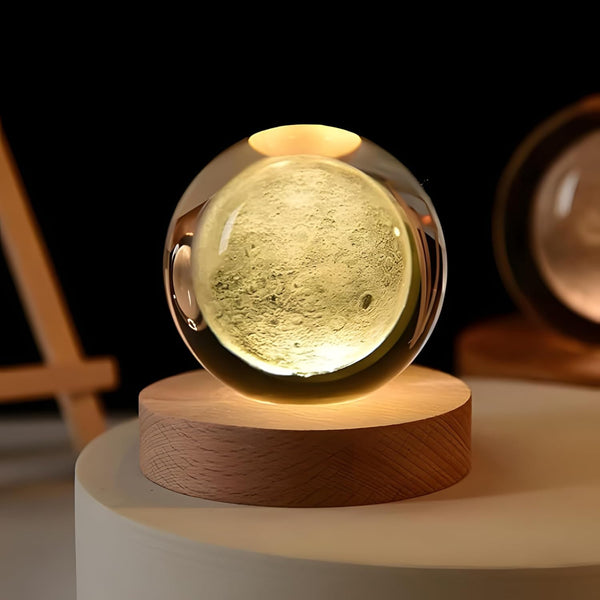 3D CRYSTAL BALL NIGHT LAMP